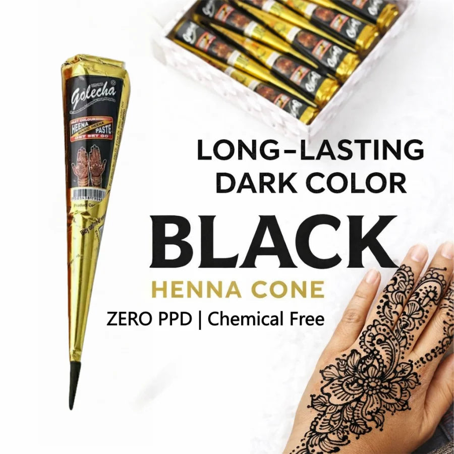 Temporary Henna – Brown, Black & Red