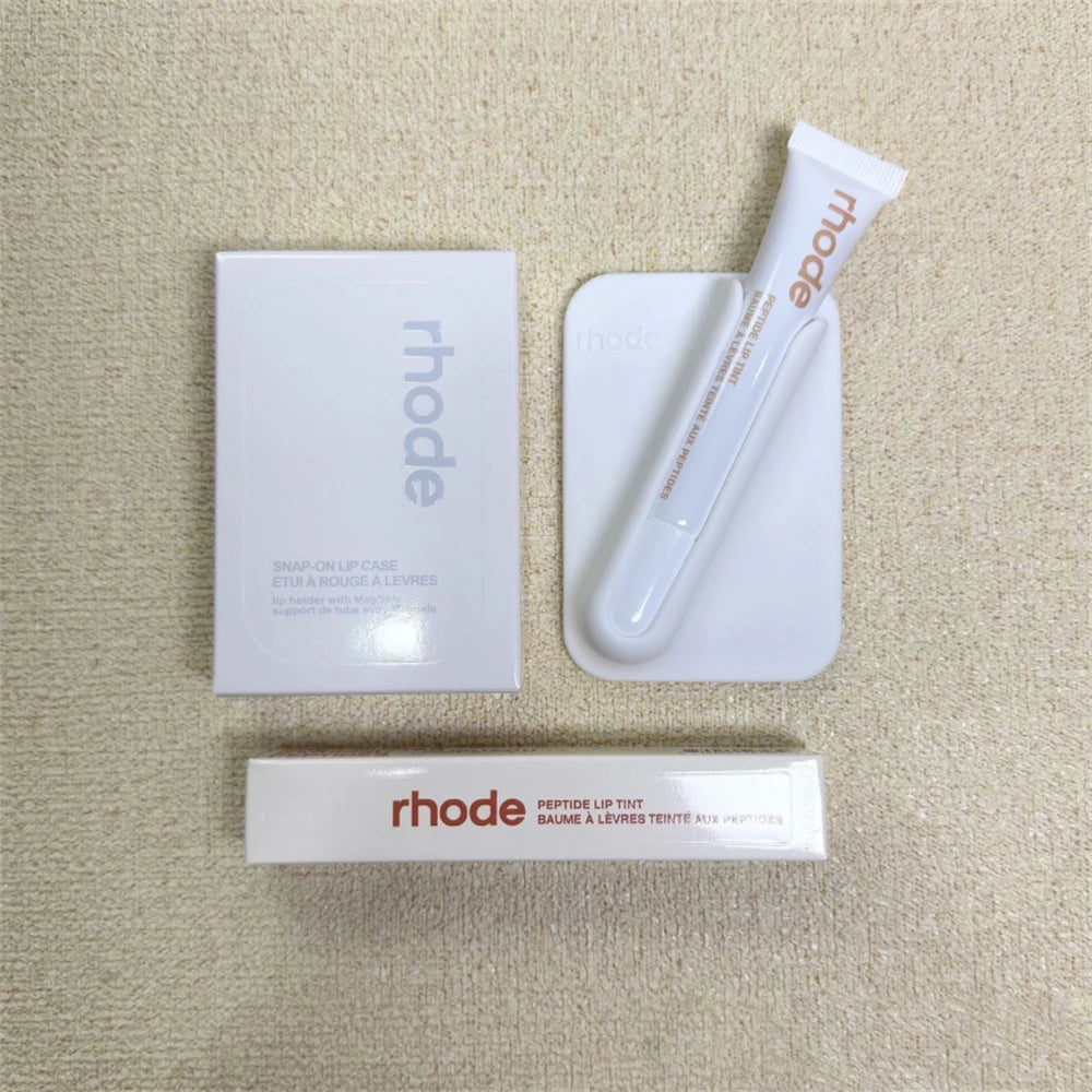 Rhode Magnetic SNAP-ON LIP Case for All Mobile Phones for Magsafe Lip Gloss Holder with Long Lasting Lipstick Lip Gloss
