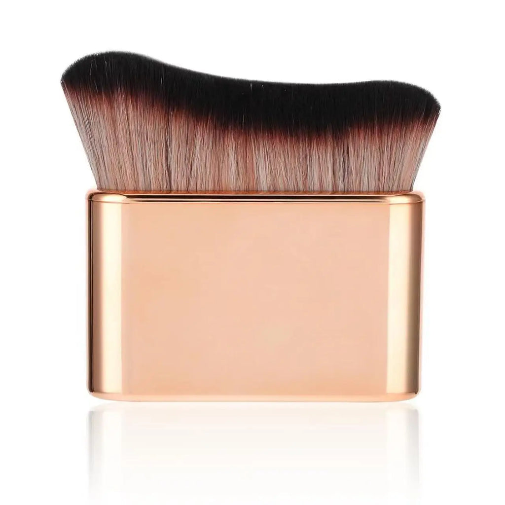 Makeup Brush for Contouring Tanning Liquid Foundation Cream Blush Soft Bristle Tool
