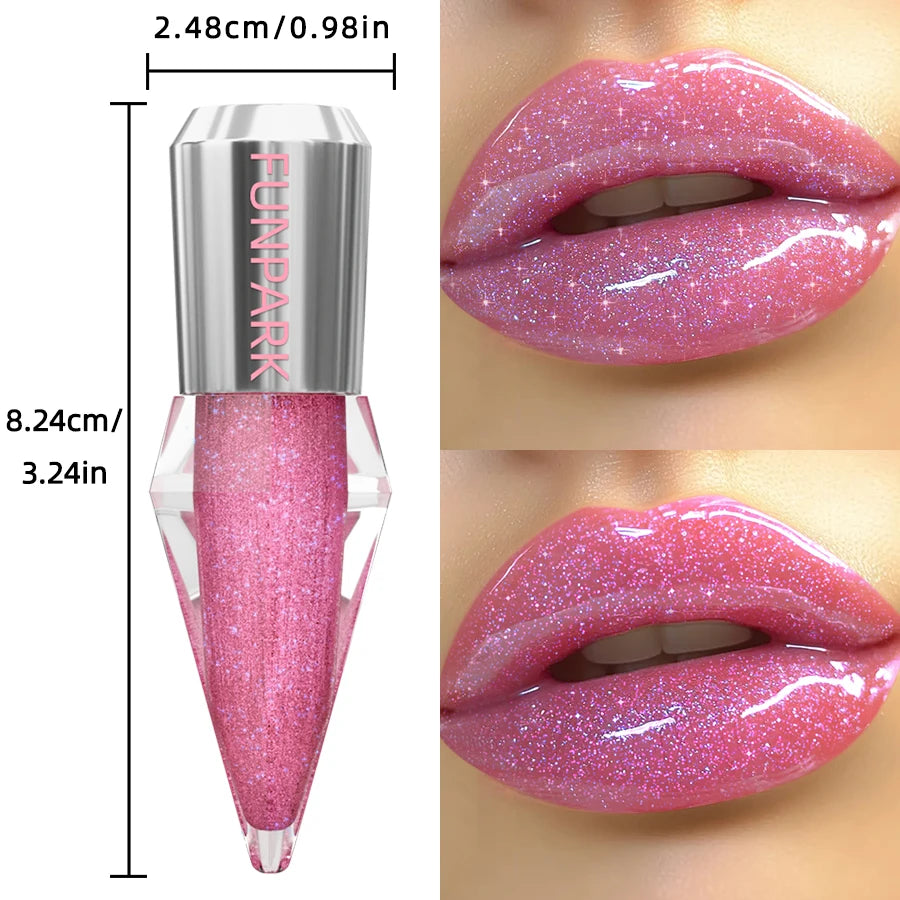 8 Colors Shimmer Lip Gloss Oil