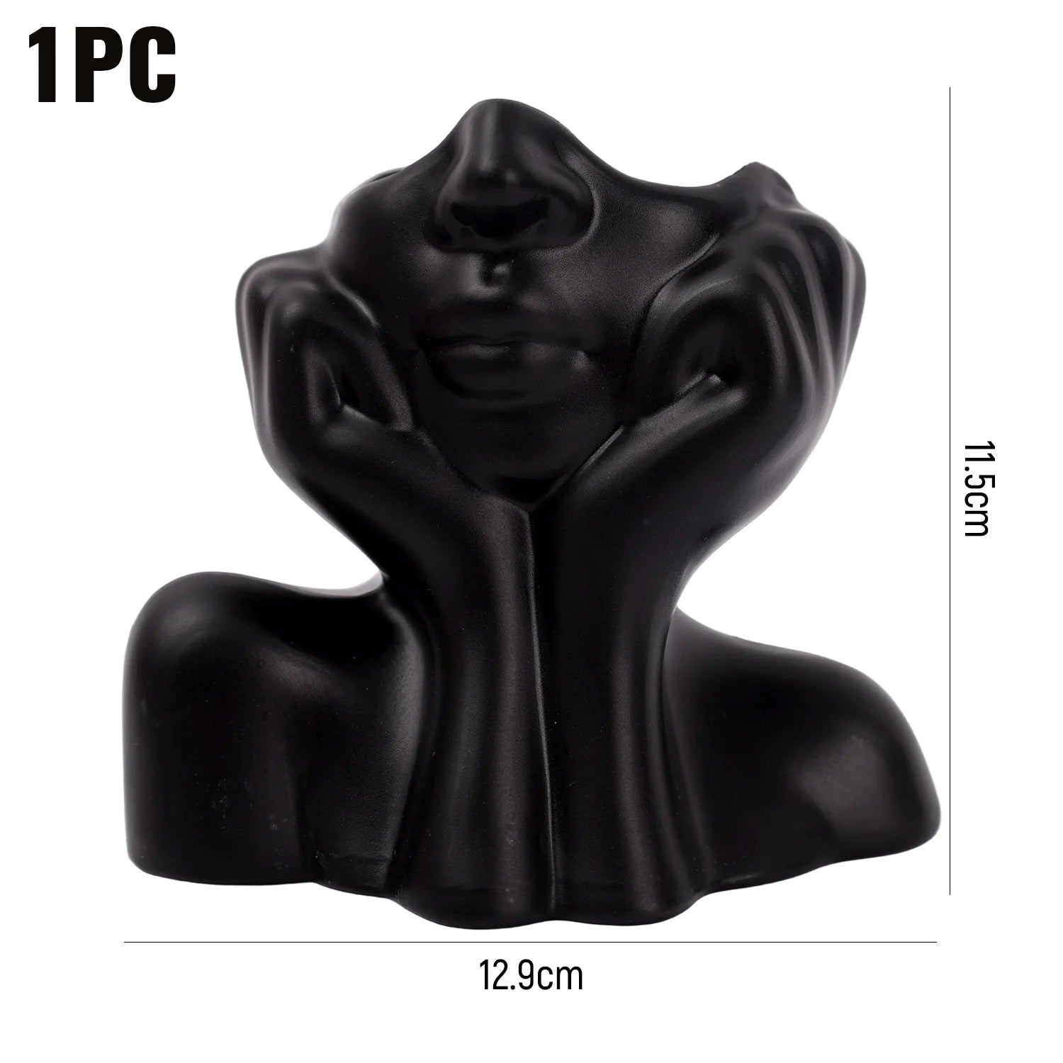 Face Shape Makeup Brush Holder & Organizer