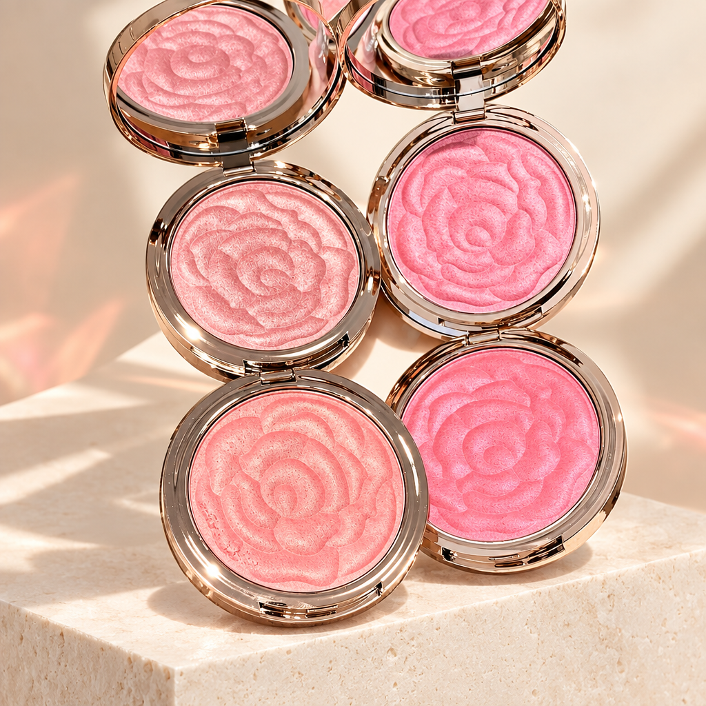 Bright studio blush palette variation