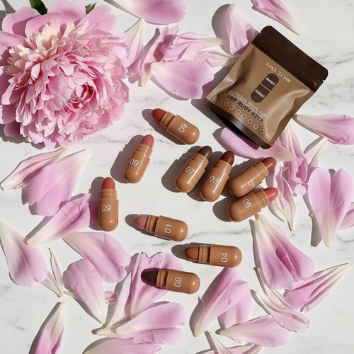 Capsule Lipstick with Peonies - 2