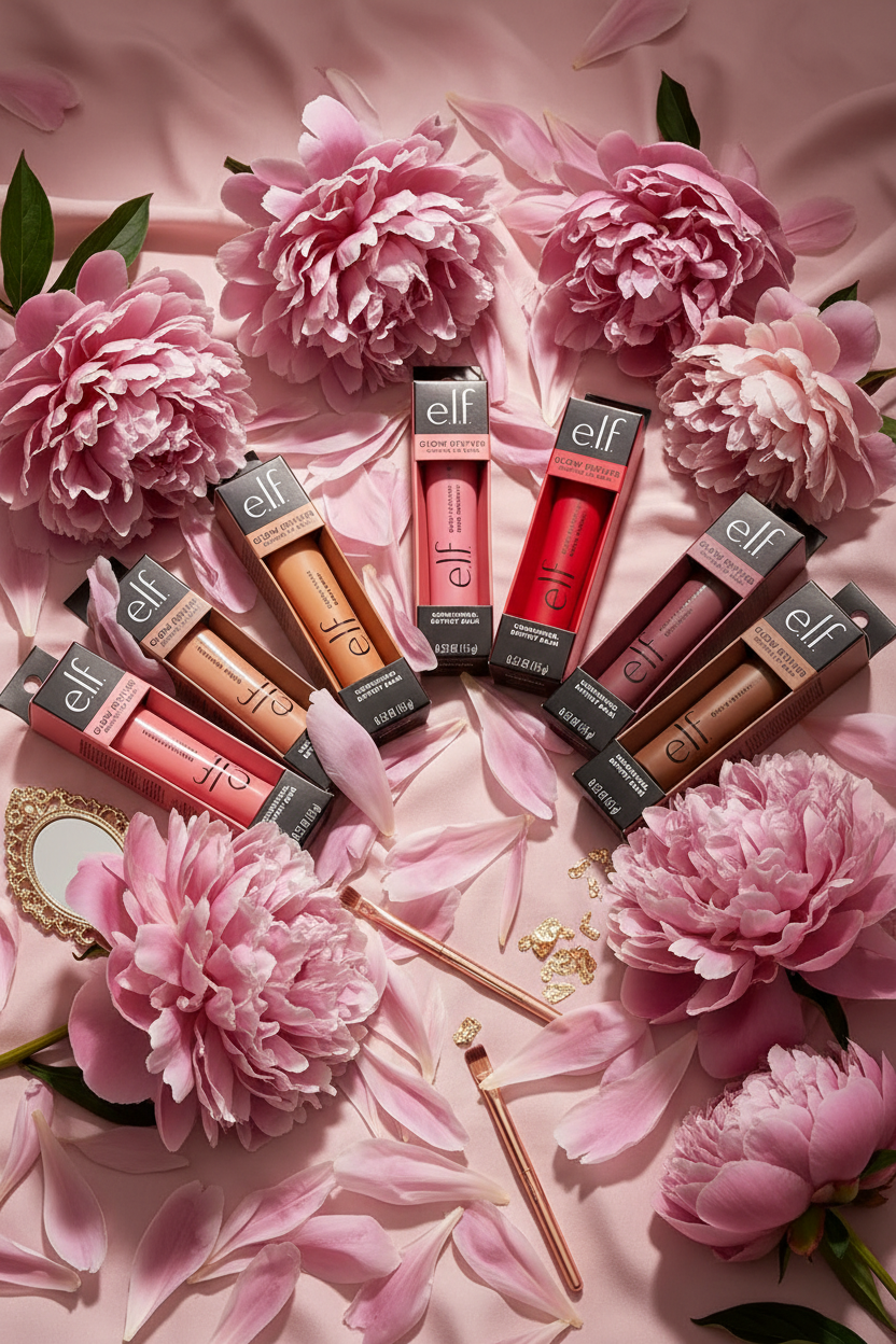e.l.f. Glow Reviver with Peonies