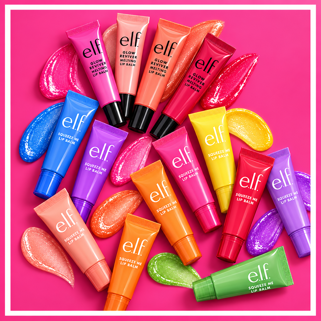 e.l.f. Lip Balm Editorial – Bright Background