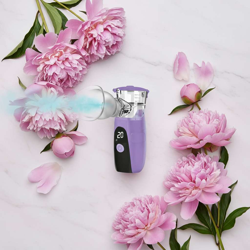 Eye Nebulizer with Peonies 2