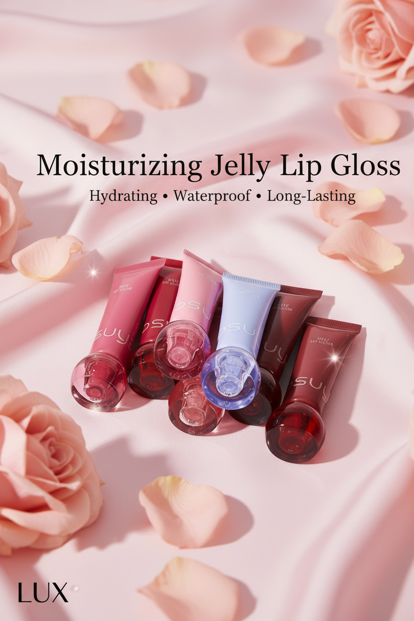 Lip Gloss Banner - Flat Lay