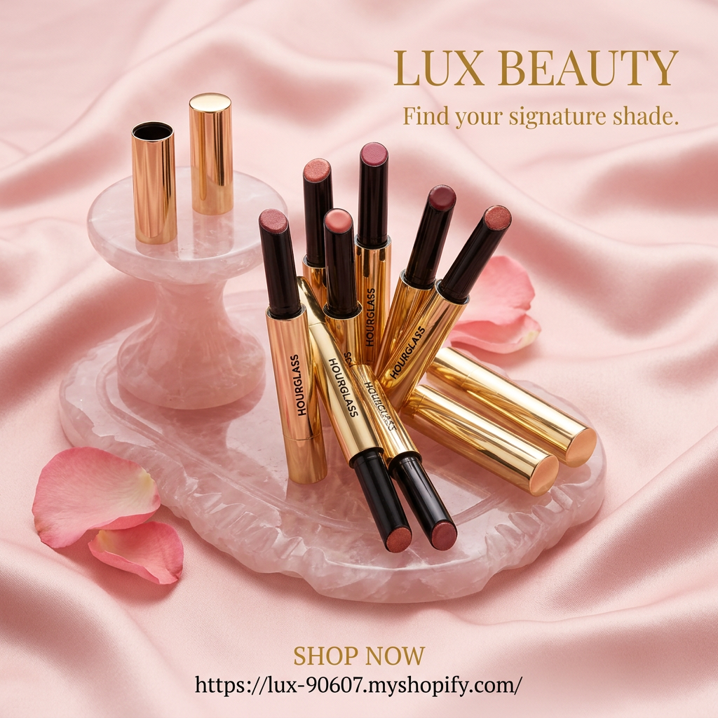 LUX Beauty blush silk ad