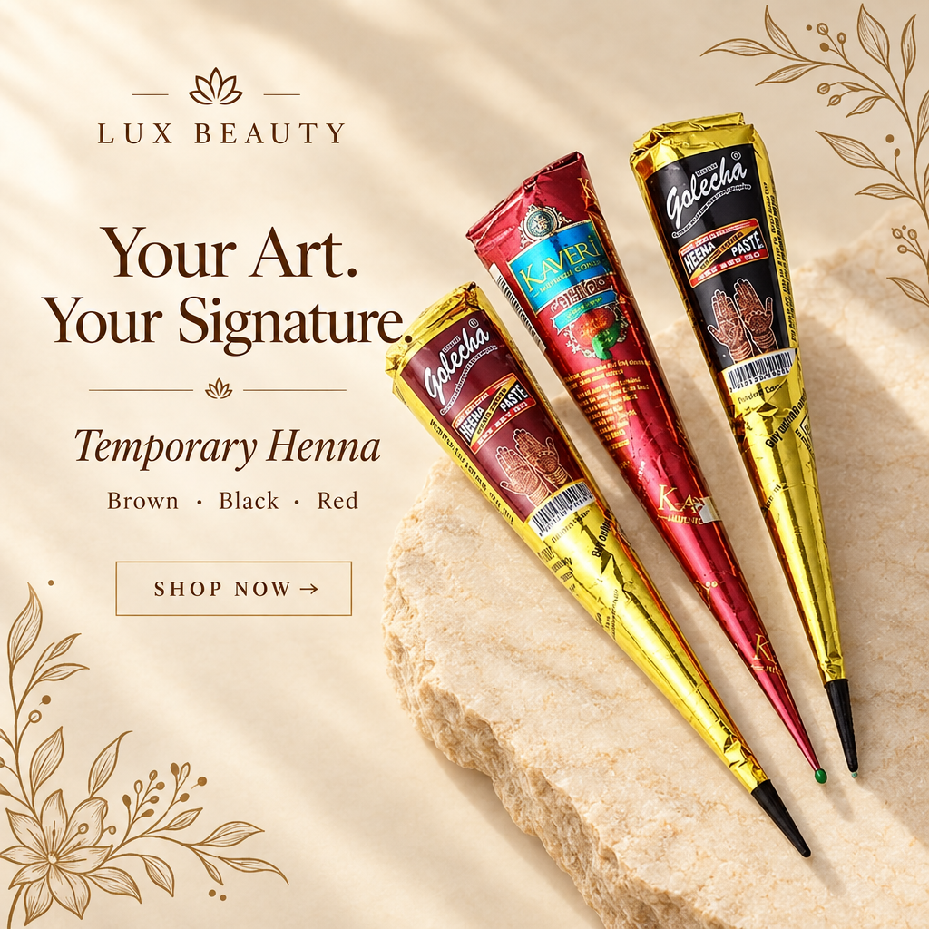 LUX Beauty temporary henna sales image