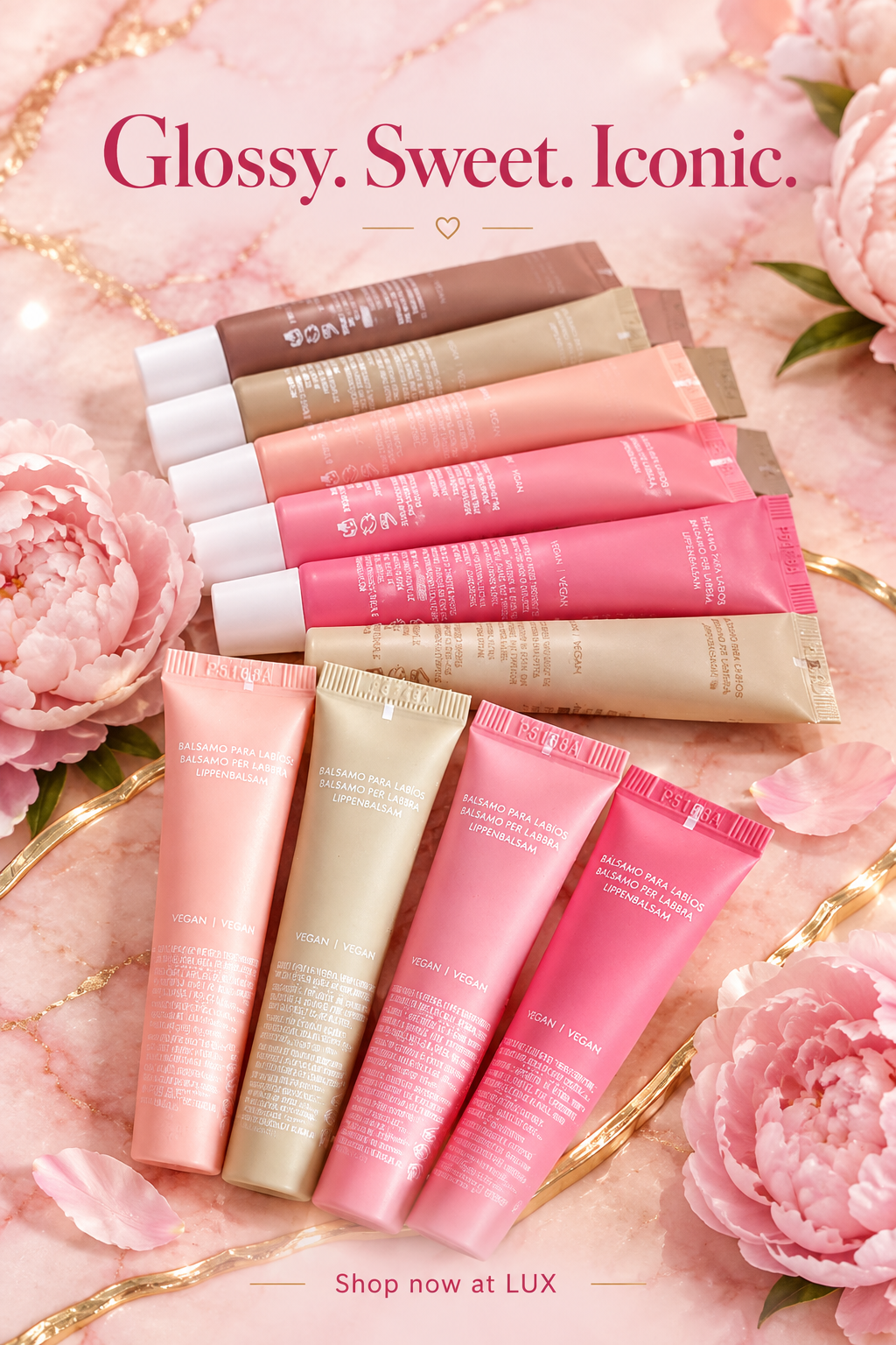LUX lip gloss social ad