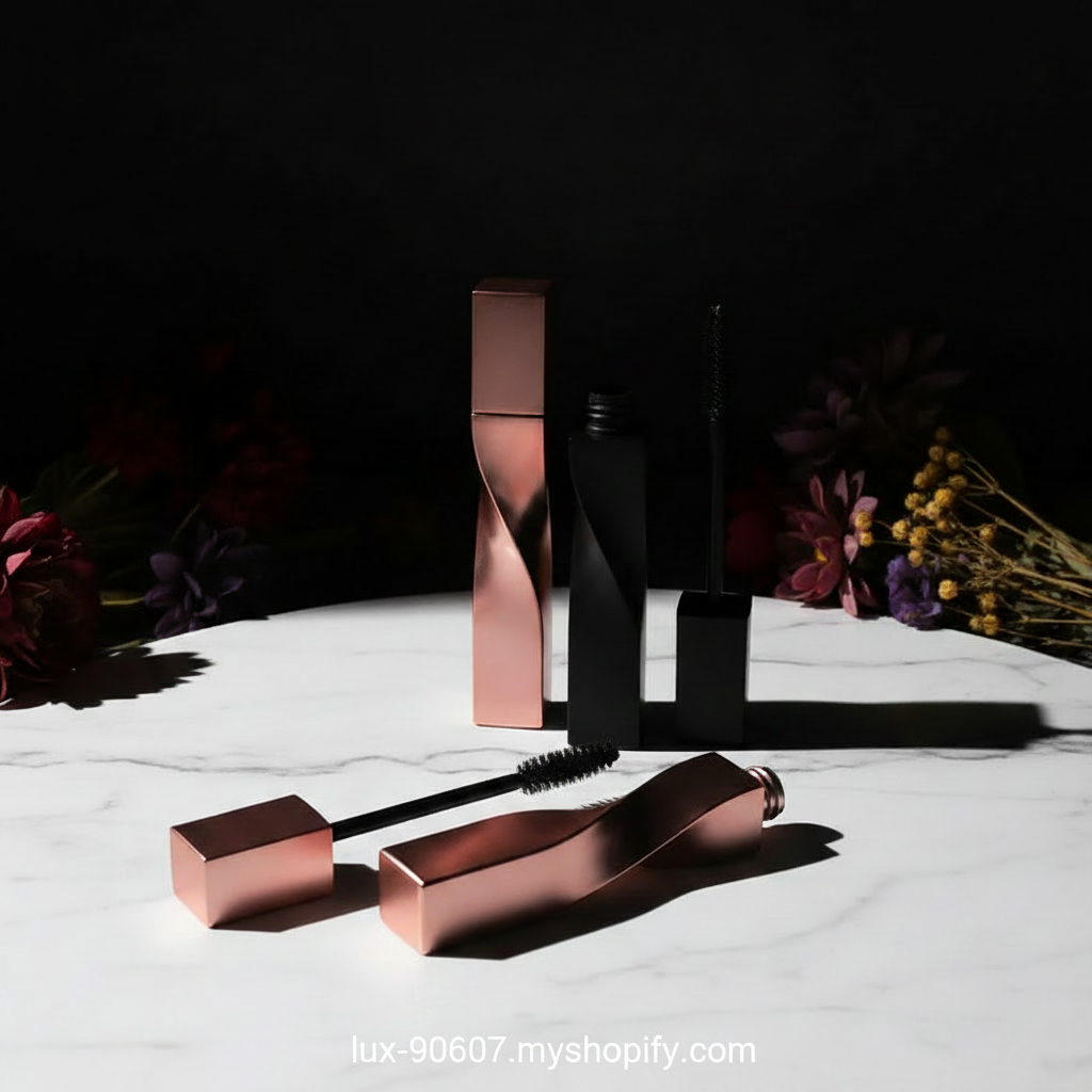Mascara Editorial with URL