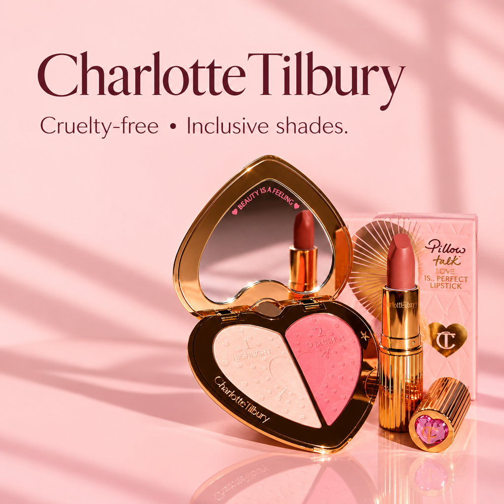 Powder pink lipstick social image