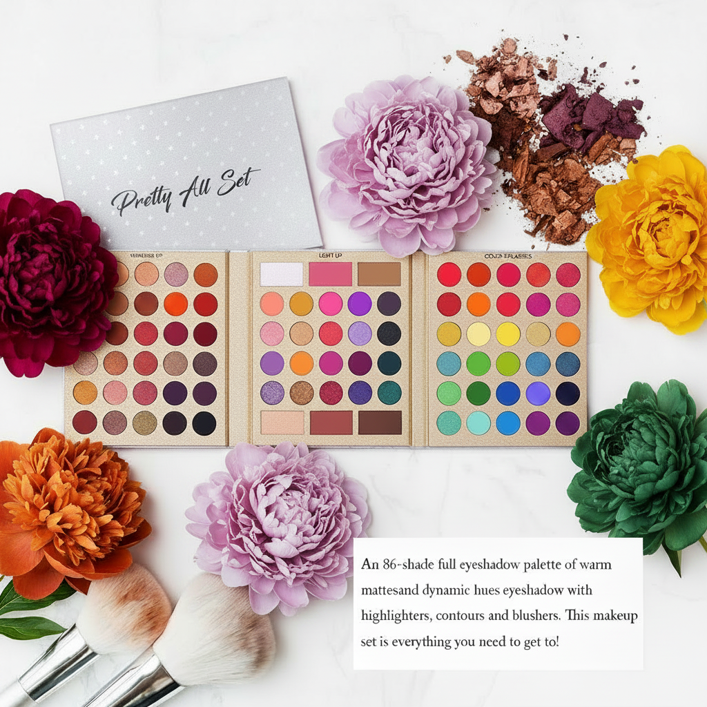 Pretty All Set Palette with New Peony Colors