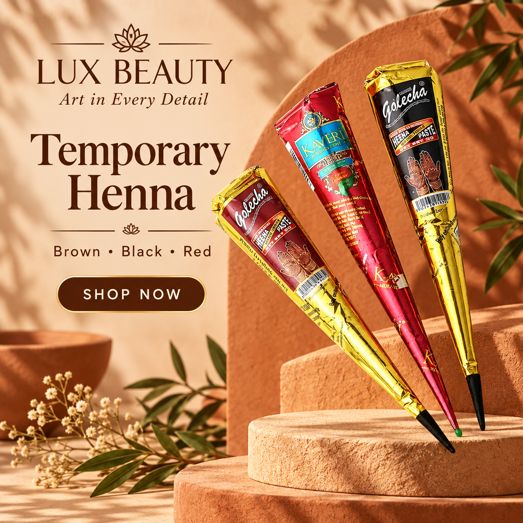 Sunlit terracotta henna sales image